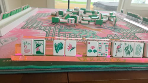 Customer photo review of Palm Royale Tiles