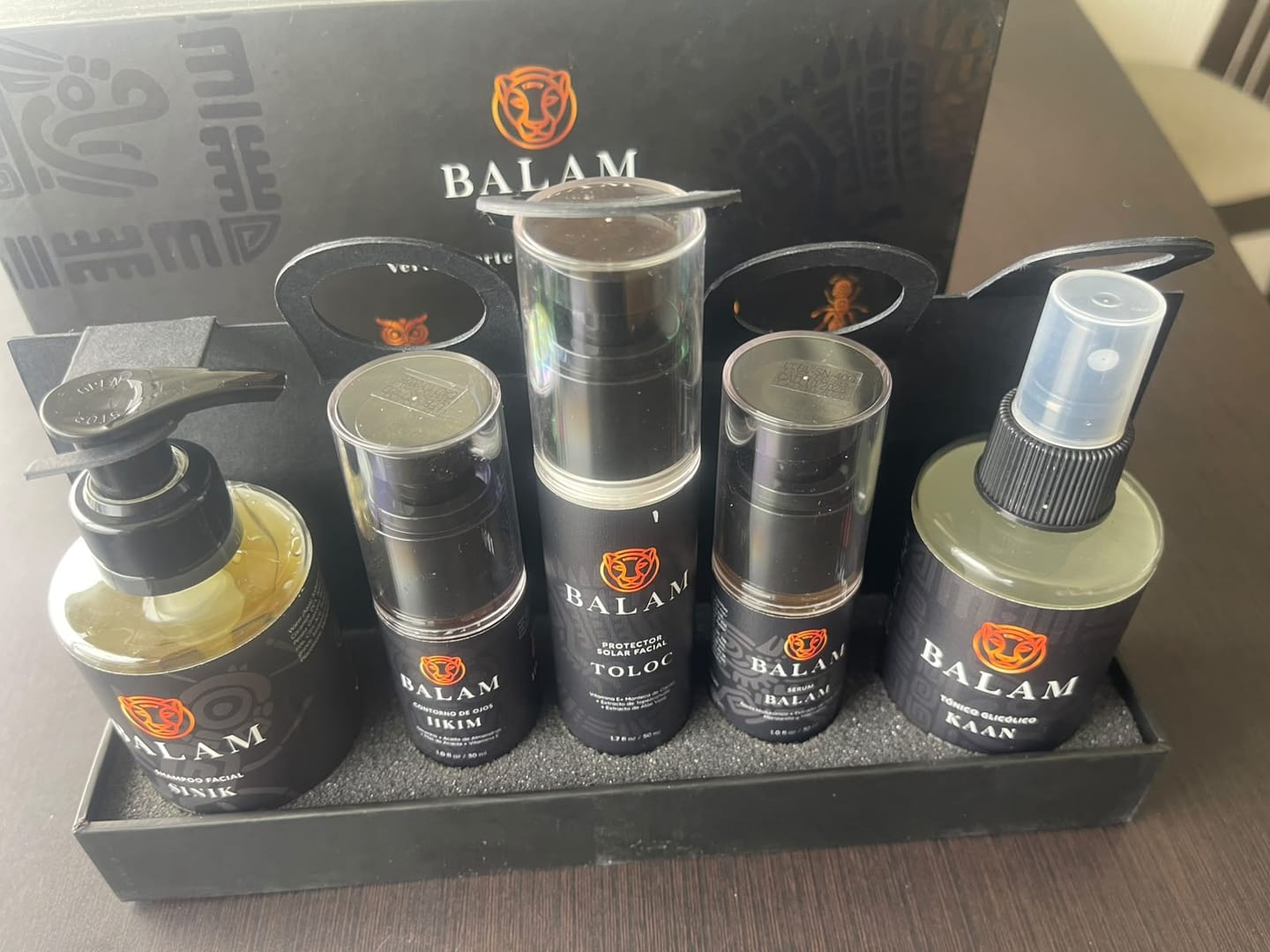 Customer photo review of KIT ANTI EDAD PARA HOMBRES - 5 PRODUCTOS