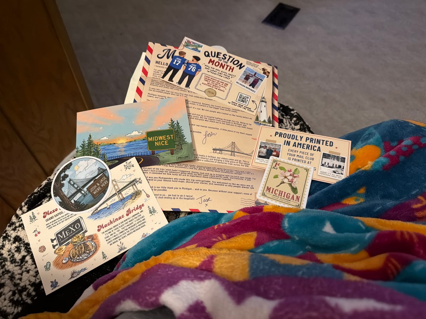 Customer photo review of Josh & Jase Mail Club