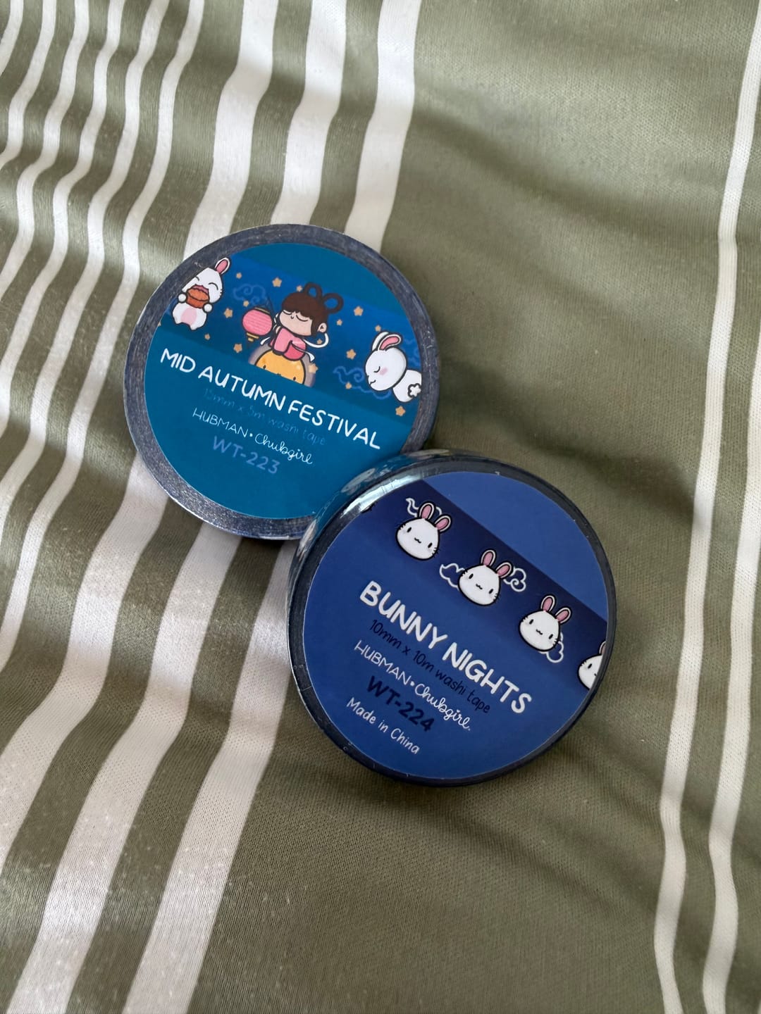 Customer photo review of Mid Autumn Festival Washi Tapes (Set of 2)