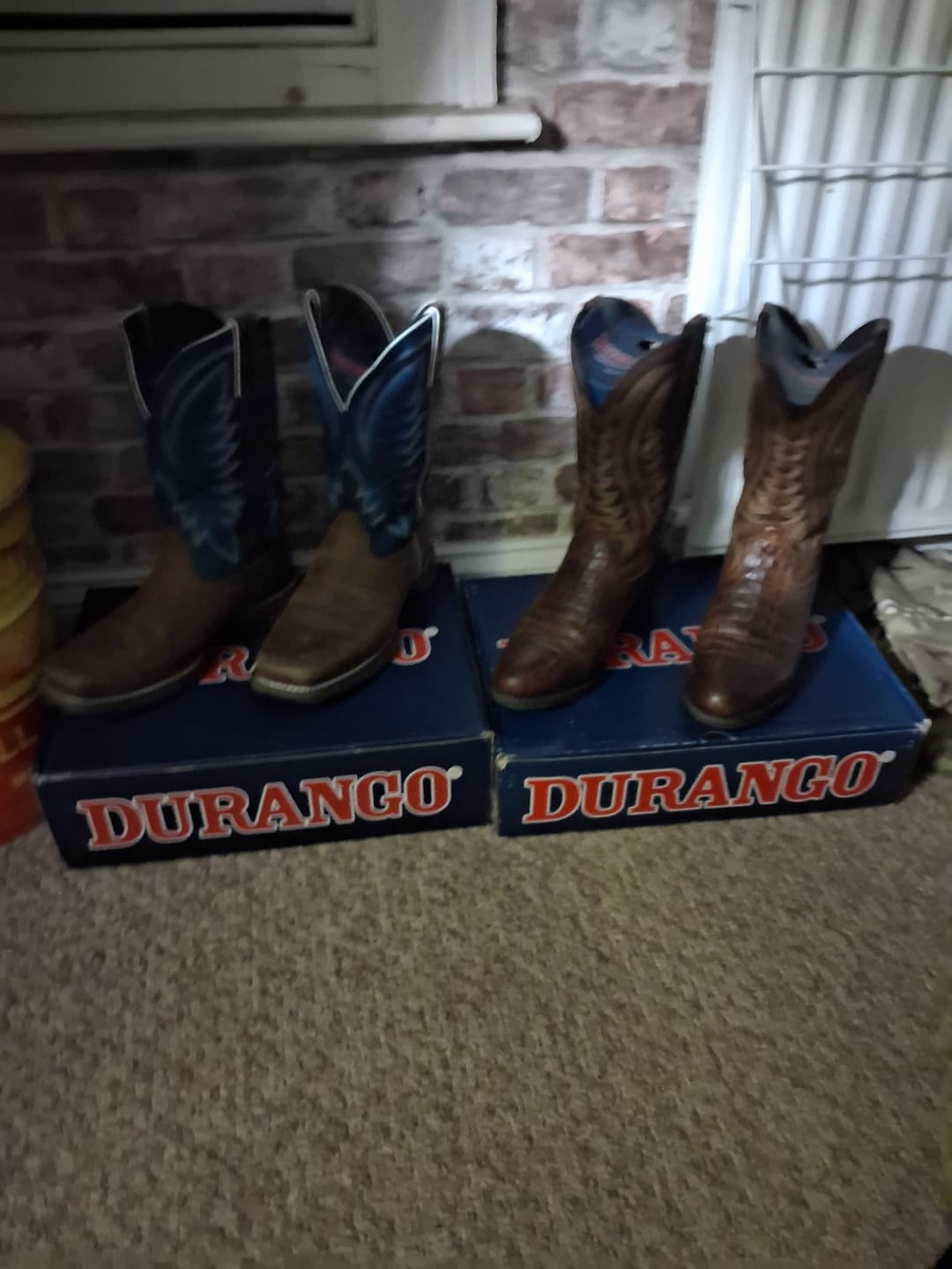 Customer photo review of Men's Rebel Western Boots