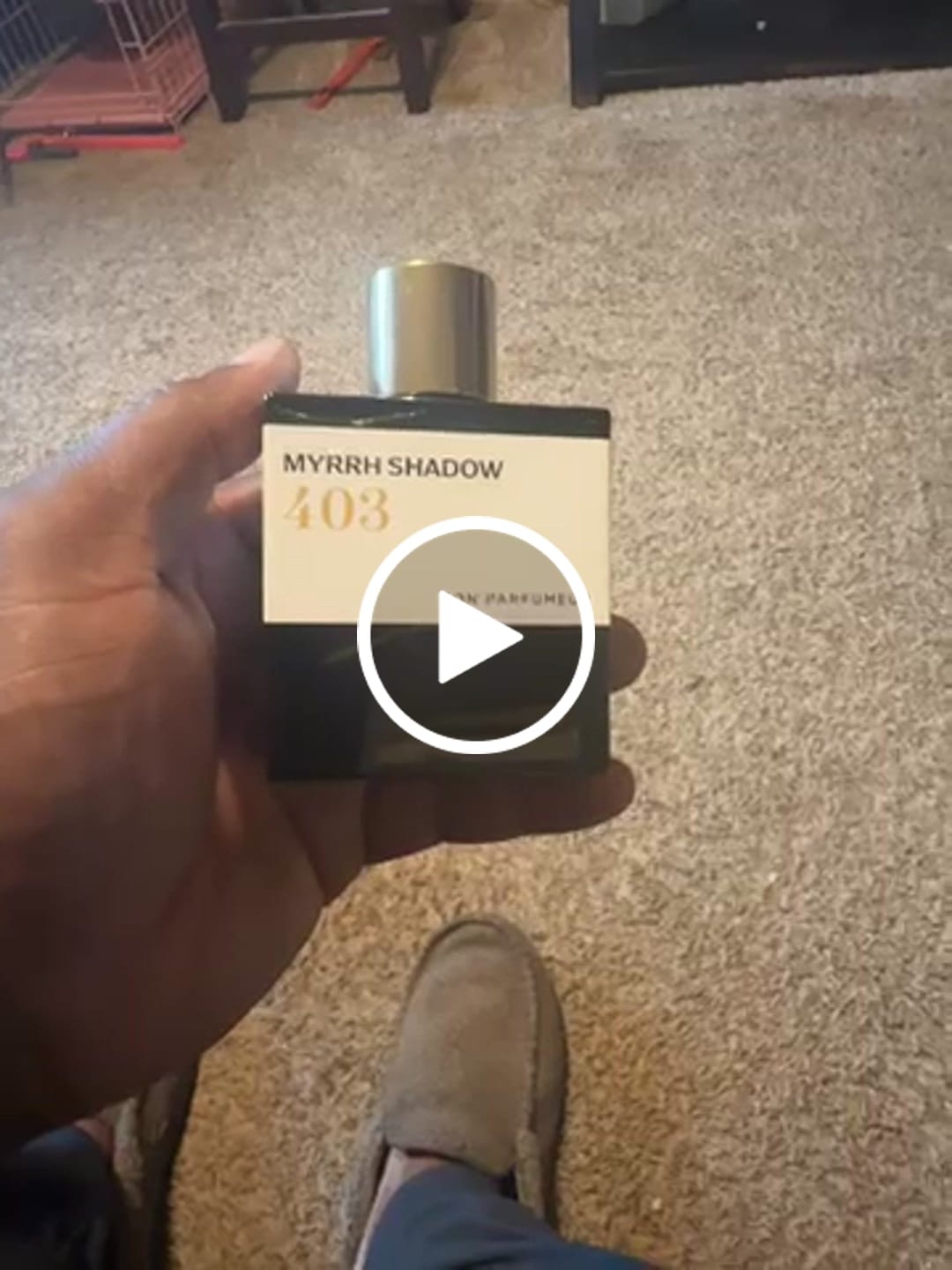 Customer video review of 403 Myrrh Shadow Extrait