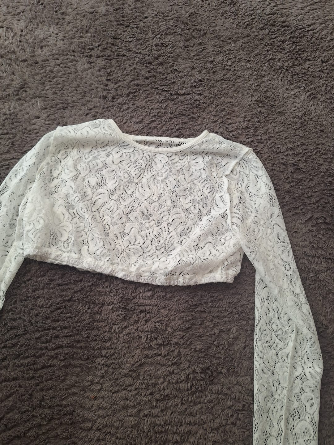 Customer photo review of Weiß Damen Langarm Drindlbluse