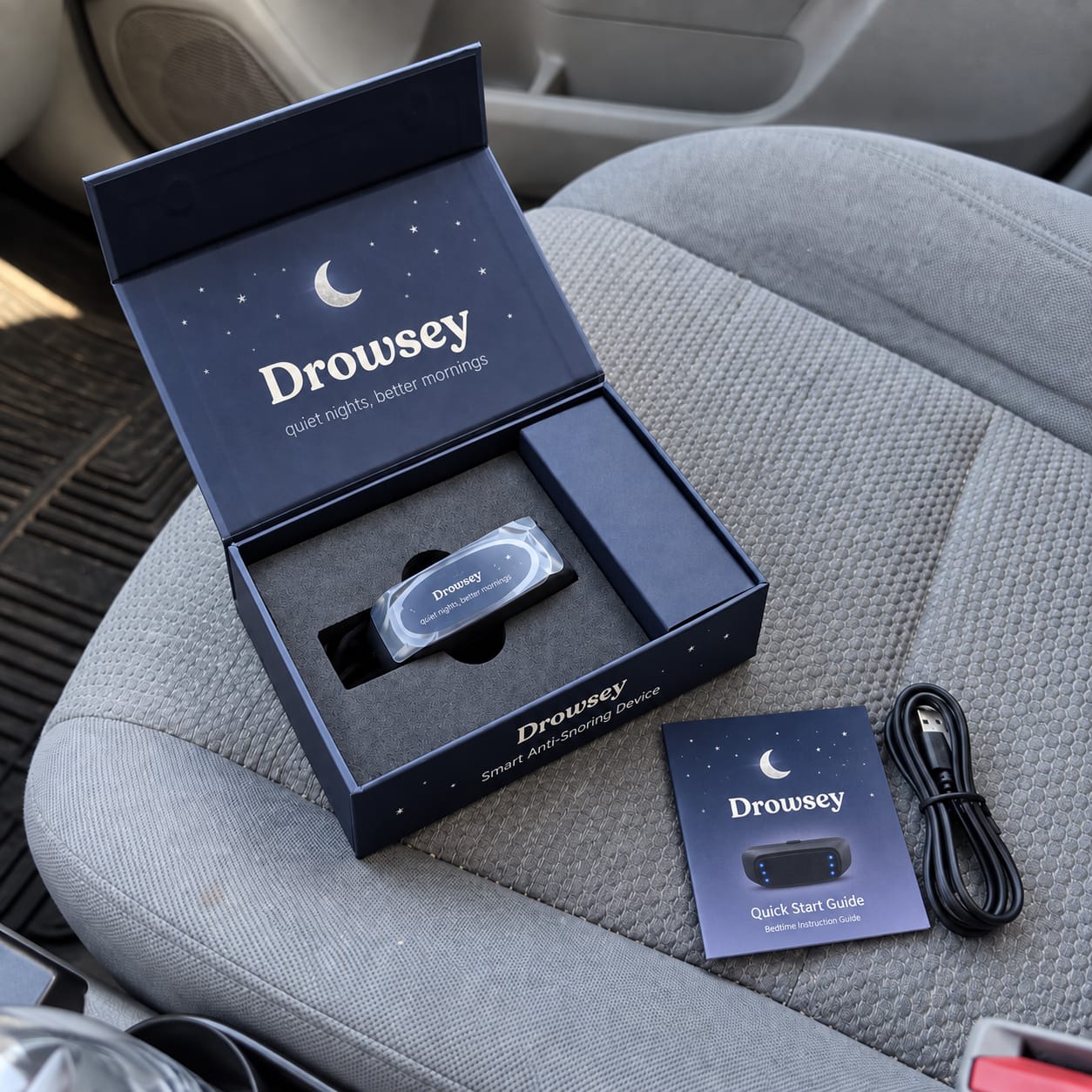 Customer photo review of SilentPulse — Smart Sensor Stops Snoring Instantly