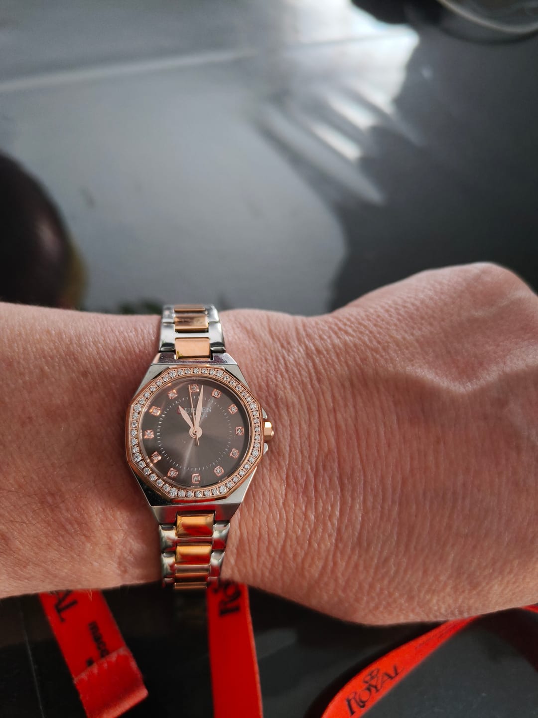 Customer photo review of Curren Giada® orologio donna acciaio