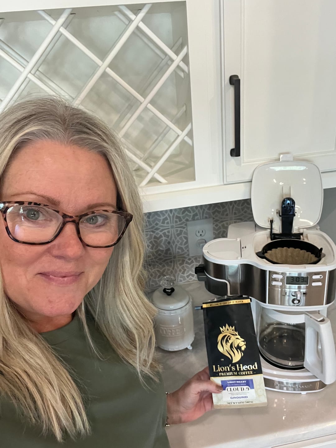 Customer photo review of Cloud 9 - Creamy Chocolate, Mellow Citrus - Light Roast
