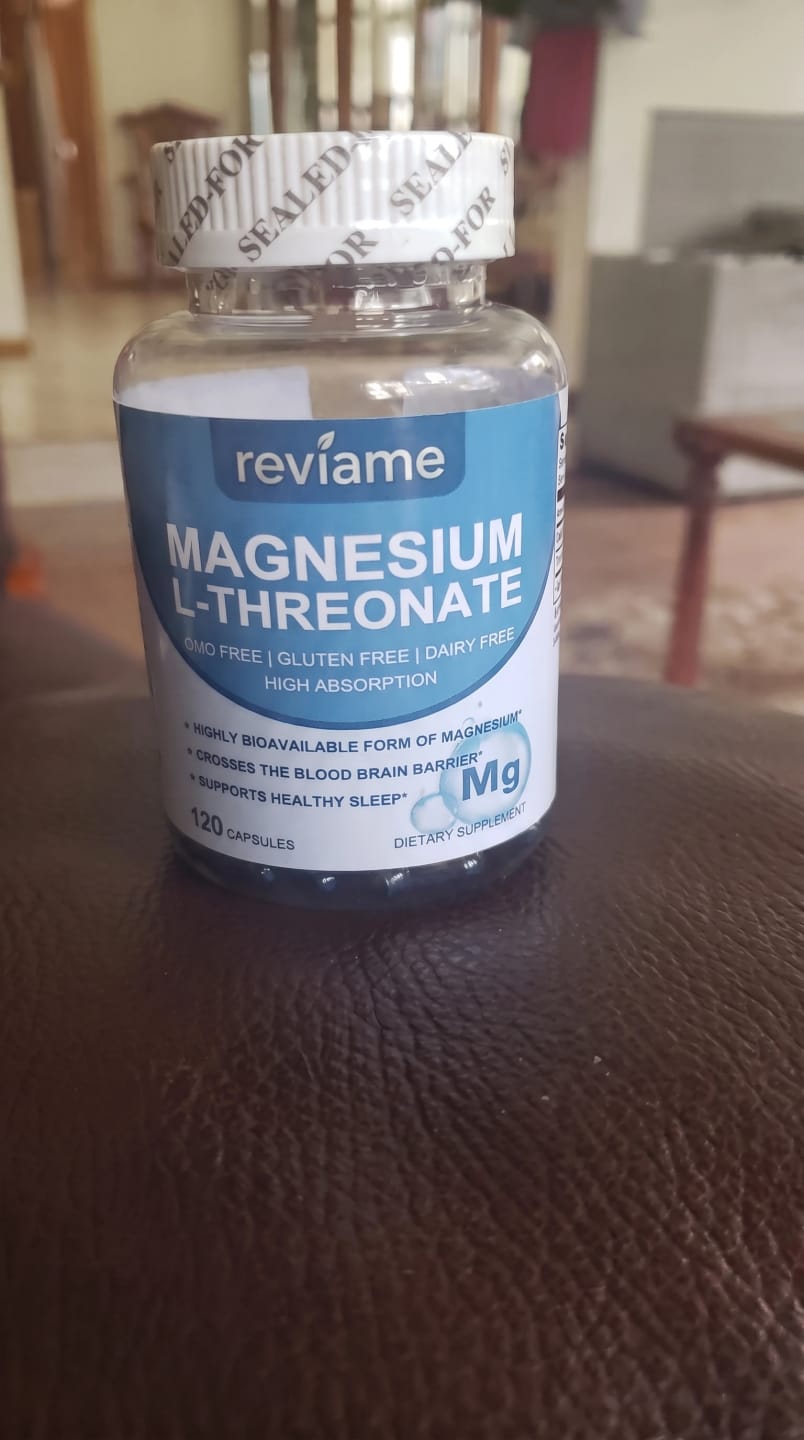 Customer photo review of Magnesium L-Threonate 1000mg Magtein® Capsules