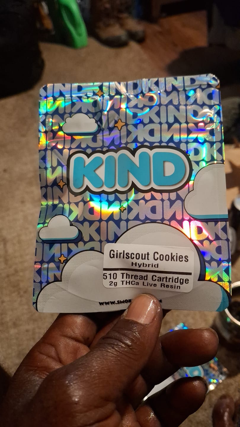 Customer photo review of Kush Burst - 2G THCa Blue Fire (Indica)
