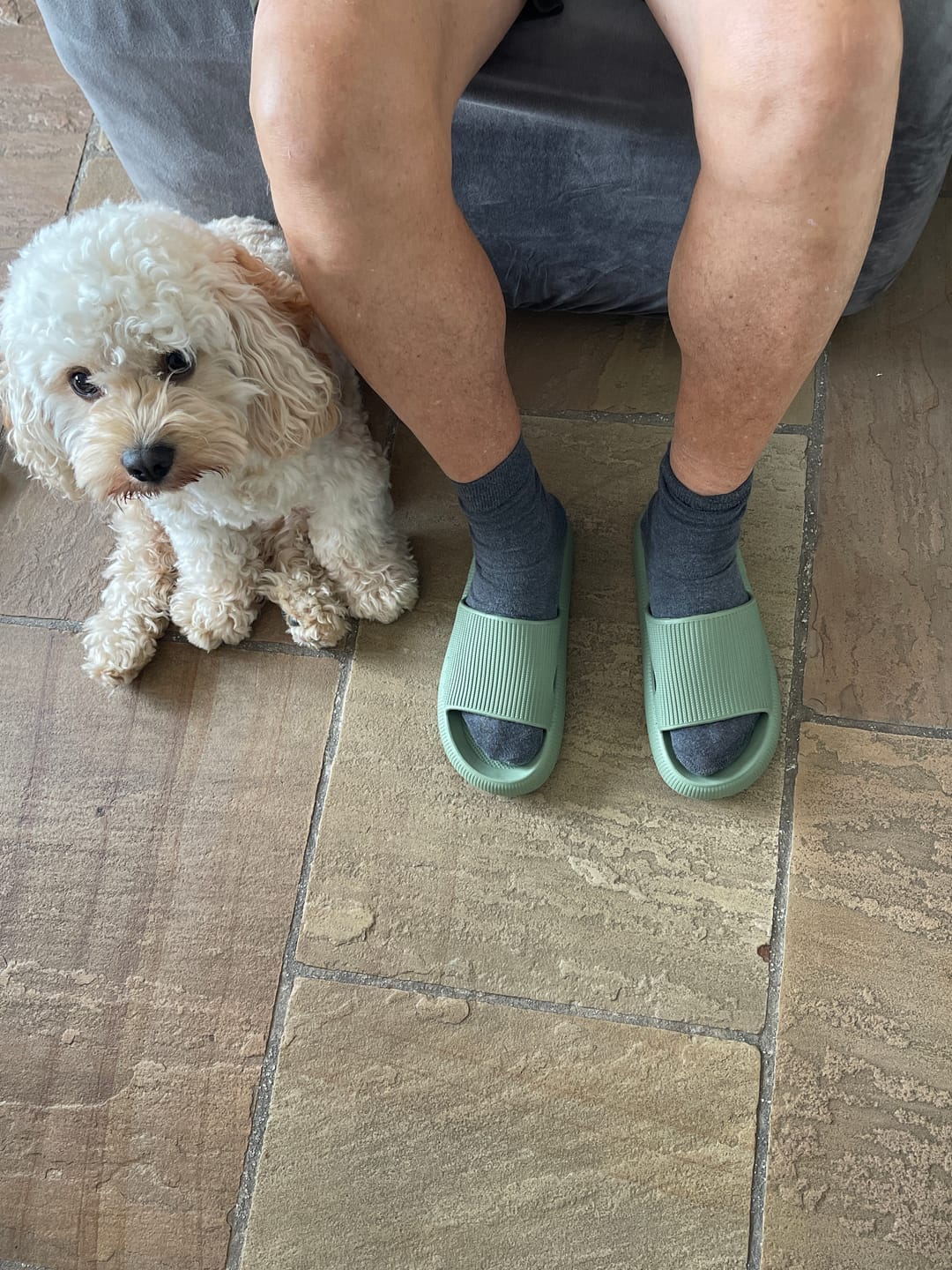 Customer photo review of HappyFlops Original