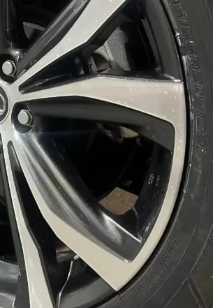 Customer photo review of RimRevive – Aus verkratzter Felge wird Hingucker – in Minuten statt teurer Werkstattrechnung