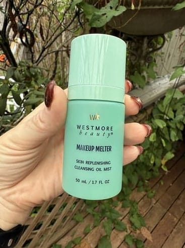 Customer photo review of Makeup Melter Cleansing Mist