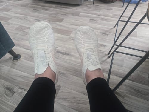 Customer photo review of Finally Walk Pain-Free Again With Our Grounding Barefoot Shoes