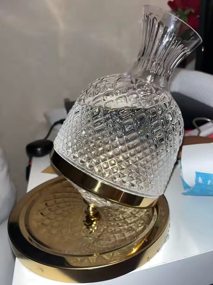 Customer photo review of WineSpinner™ Luxury Rotating Decanter