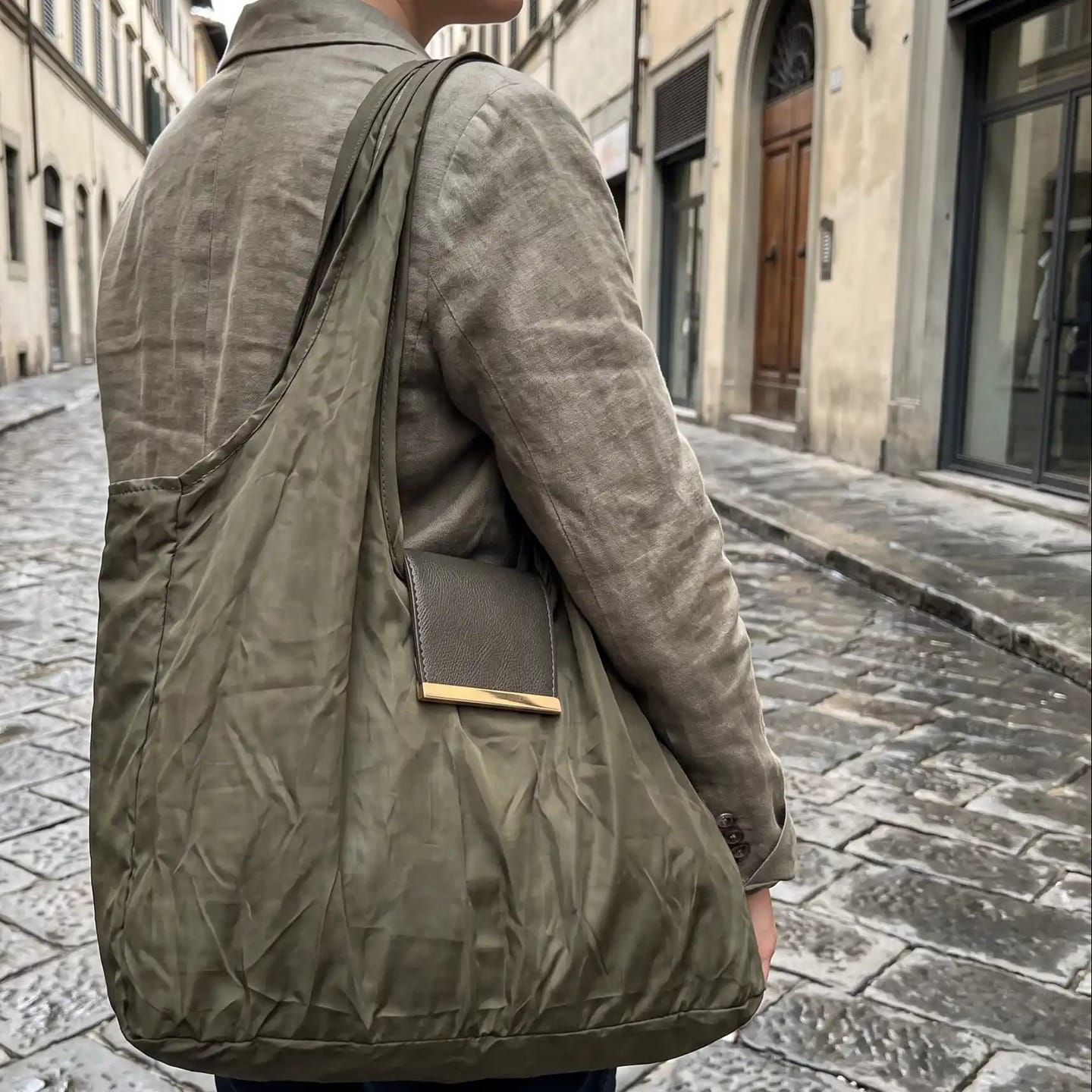 Customer photo review of Tote Bag 3-in-1: Charm, Chiavi, Borsa