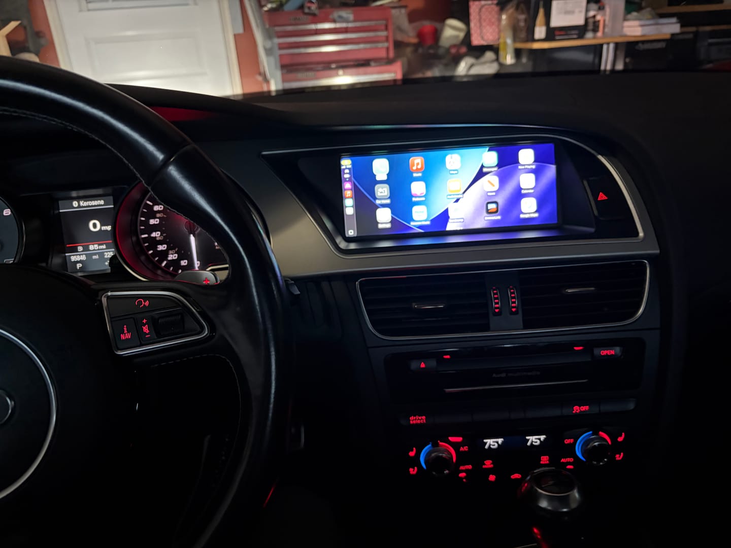 Customer photo review of Audi A4 / S4 / RS4 / A5 / S5 / RS5 | B8 | 8.8" Linux CarPlay/Android Touchscreen Display | 2008 - 2015