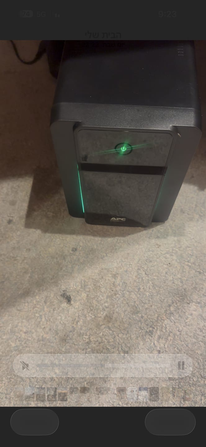 Customer photo review of APC Back-UPS BX2200MI 2200VA 230V יחידת גיבוי אל פסק