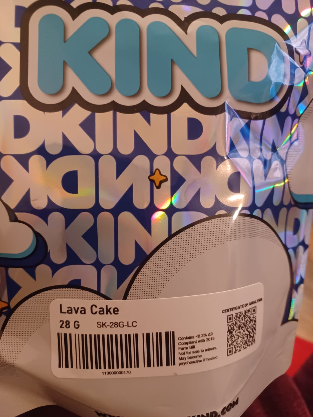 Customer photo review of Lava Cake - 28 Grams - Indica