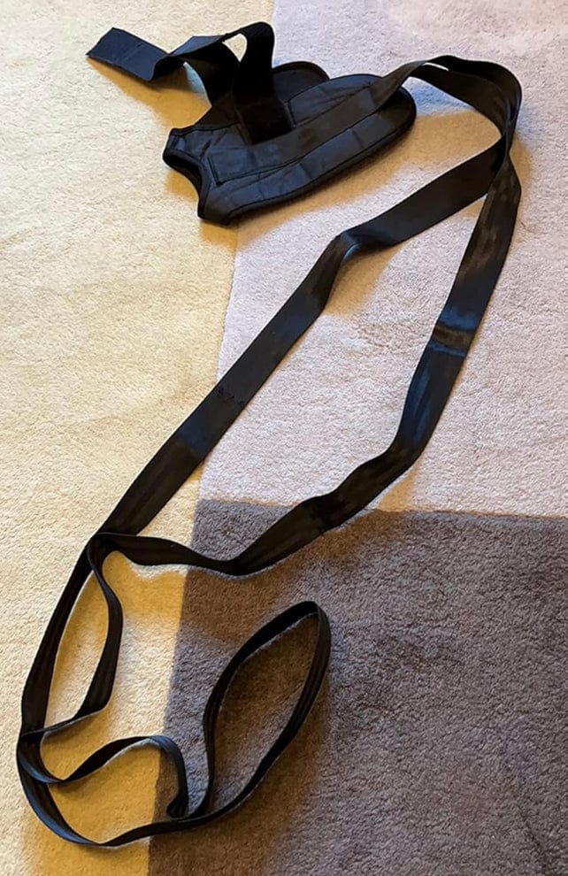 Customer photo review of Relieve Pain In 14 days with the Helvoro Stretching Strap