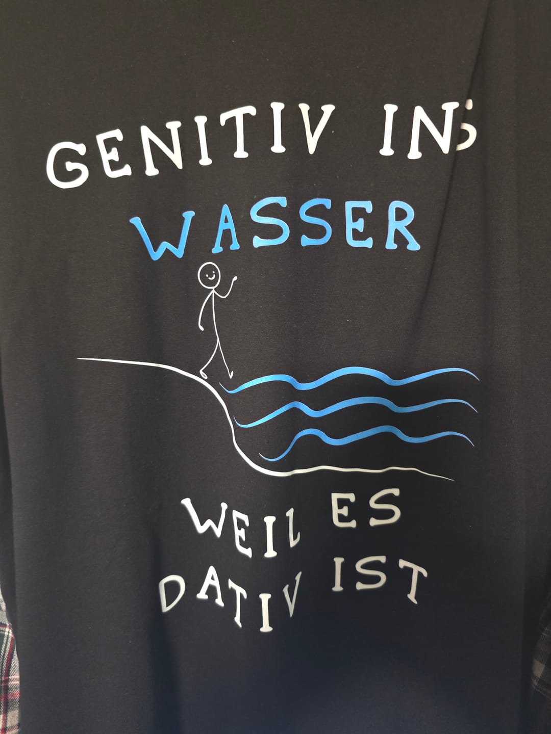Customer photo review of GENITIV INS WASSER 2.0 - Herren Bio-Baumwolle T-Shirt
