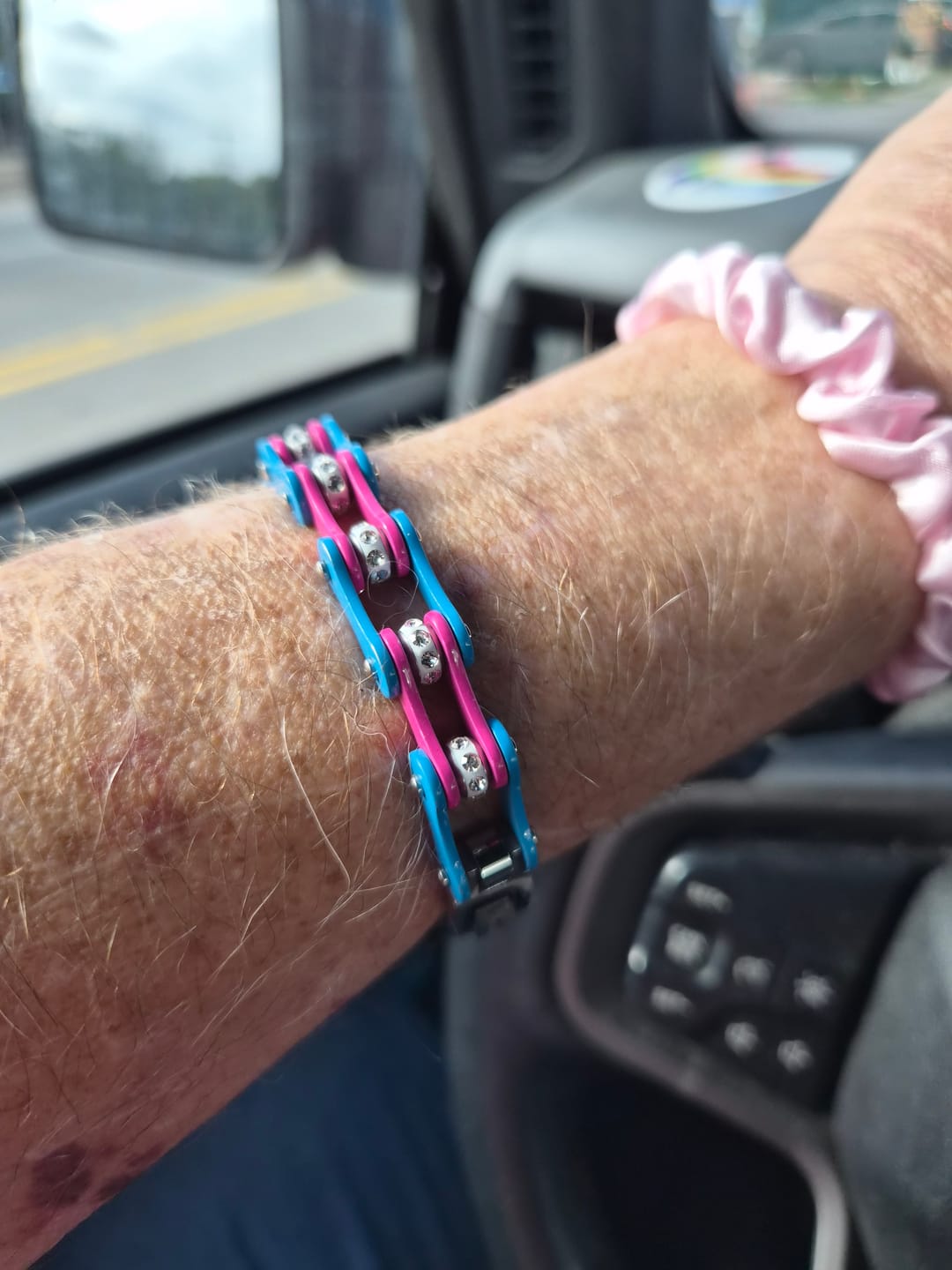 Customer photo review of Cycolinks Aurora Crystal Bracelet