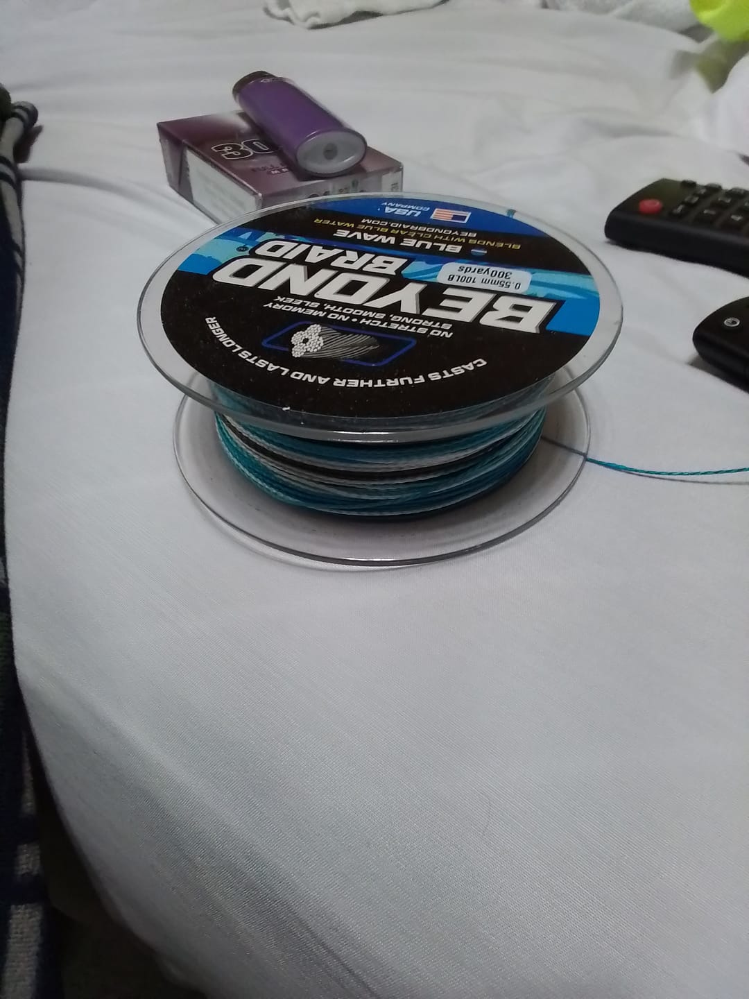 Customer photo review of Braided Fishing Line - 300 Yards - No Fade, Pro Grade Performance for Saltwater & Freshwater- Beyond Braid
