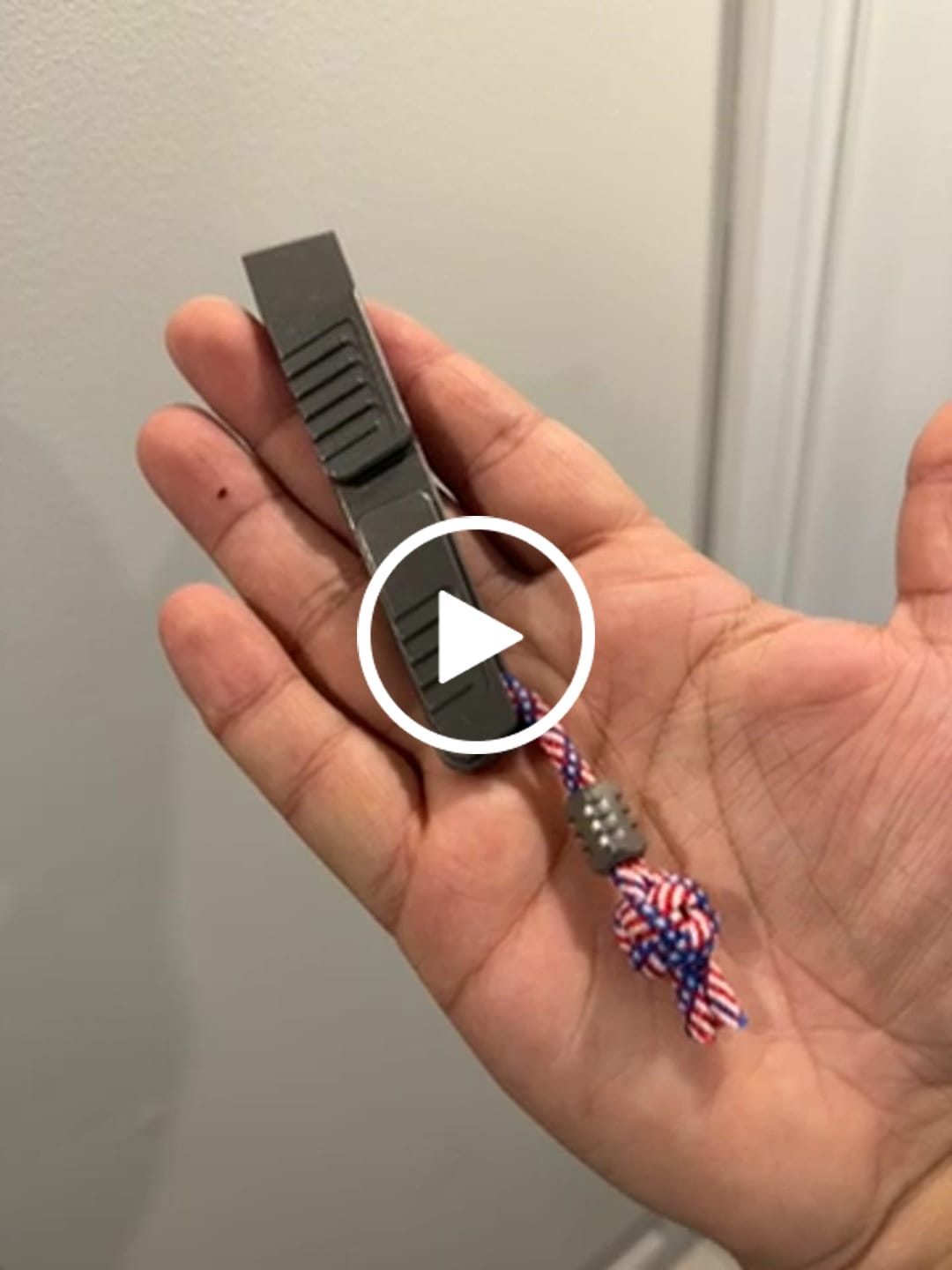 Customer video review of NGMCo. Middleman Not Thirsty 4.25" Titanium Prybar - 6Al4V, Circle Machining, Hidden Lanyard Hole, Bottle Opener Delete - Made in USA (NGMCO-MIDDLEMAN-CIRCLES-NT)