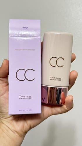 Customer photo review of Base Ela™ CC sérum tonalizante corretor de cor