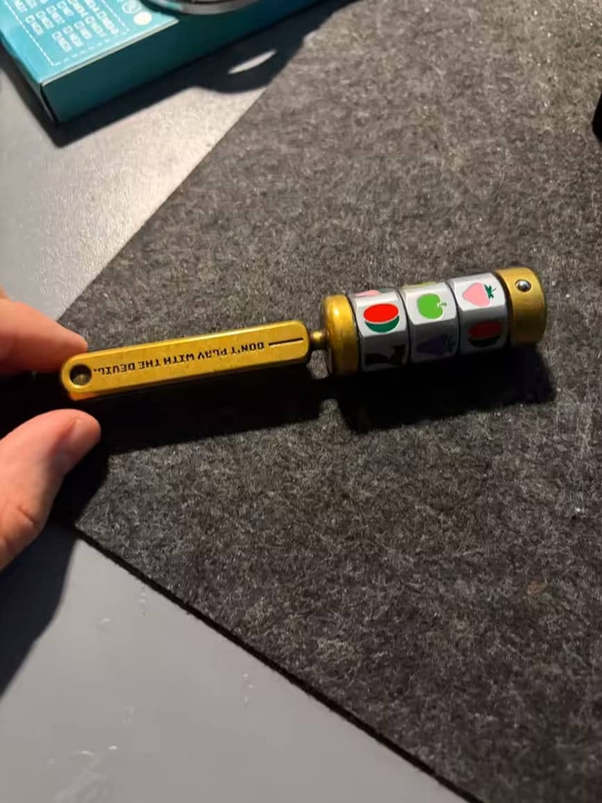 Customer photo review of Magnetic Fruit Reel Spinner