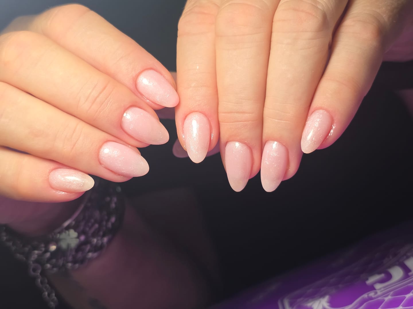 Customer photo review of Builder in Bottle Natural Shine SET