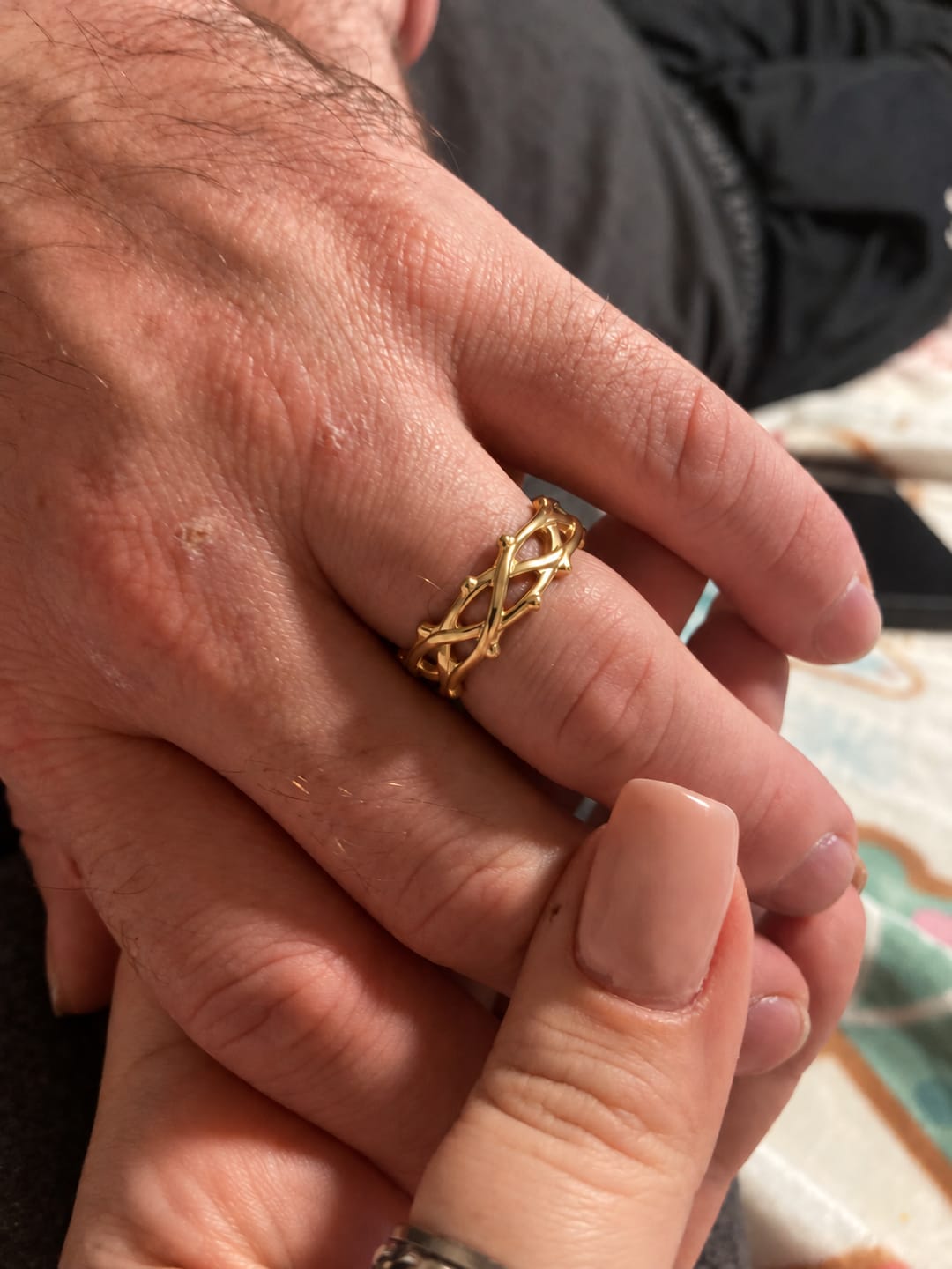 Customer photo review of Crown Of Thorns Ring