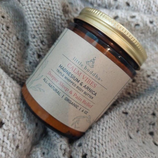 Customer photo review of Calm Vibes Magnesium & Arnica Body Butter