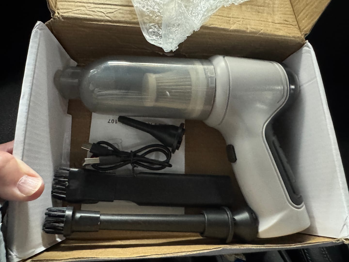 Customer photo review of Aspirateur Voiture Sans Fil Puissant Optimo™ PRO