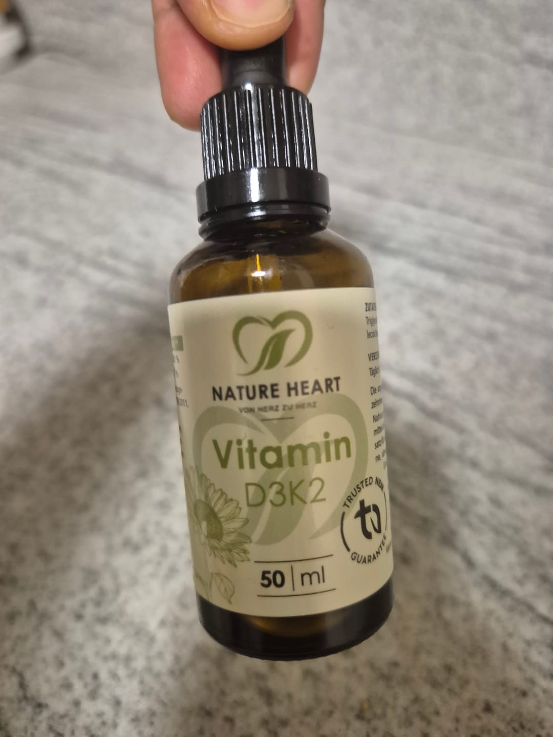 Customer photo review of Vitamin D3+K2 Tropfen