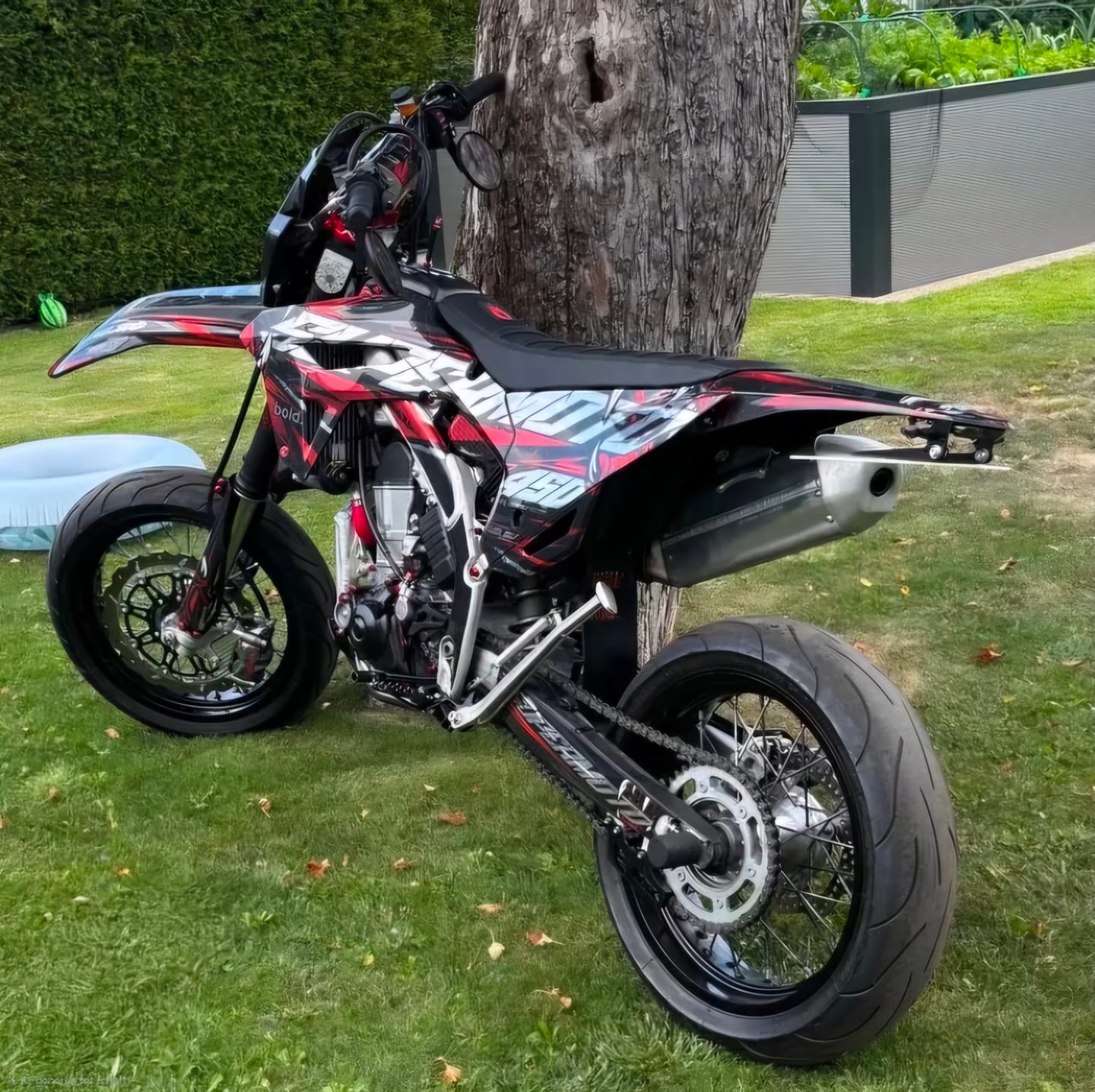 Customer photo review of Savage - Graphics kit
