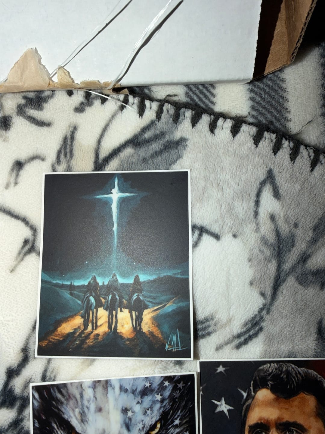 Customer photo review of Whom Do You Seek - Sticker