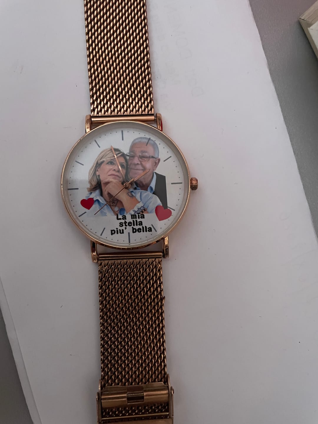 Customer photo review of Orologio Eterno Amore