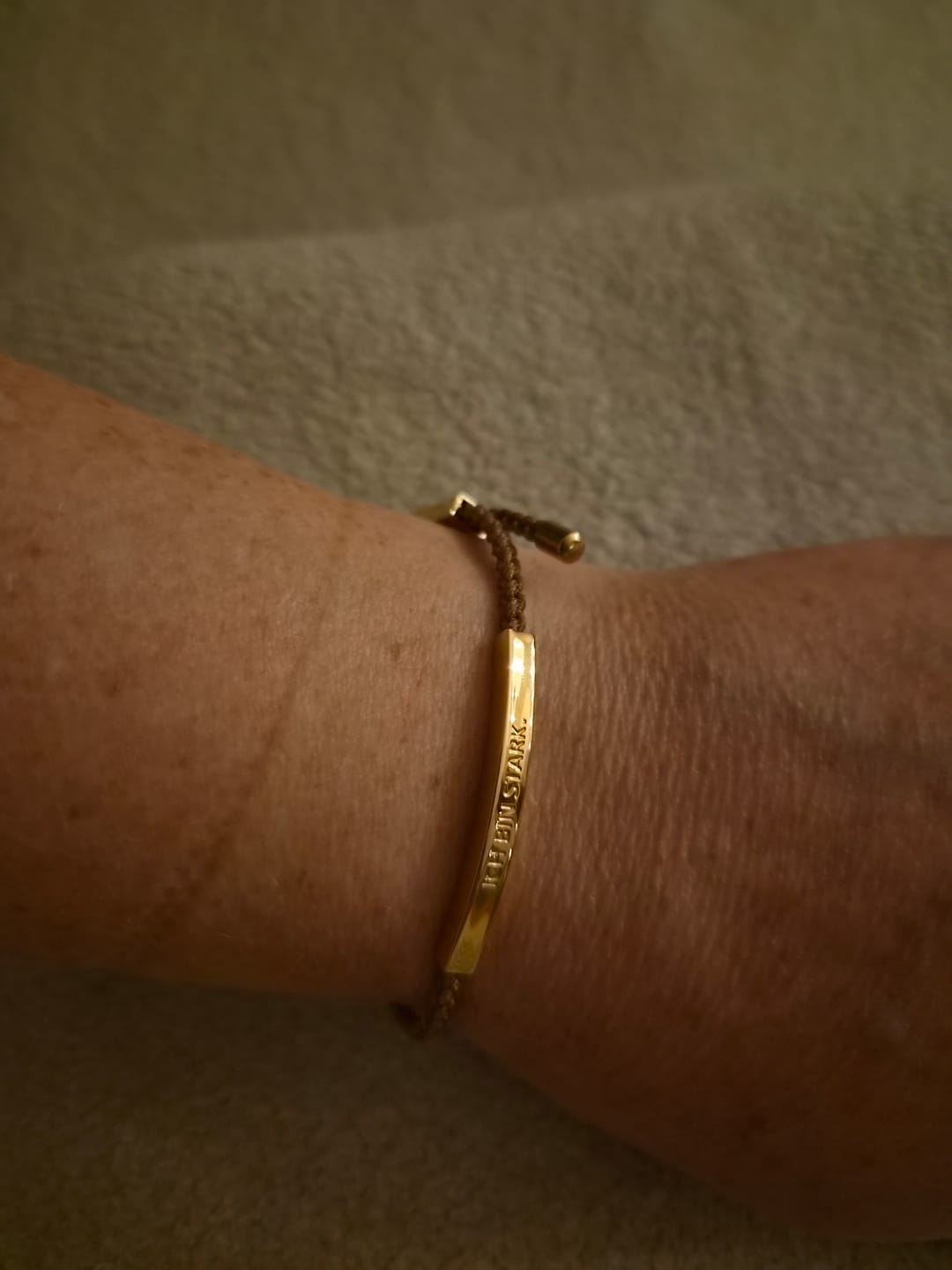 Customer photo review of Armband "Ich bin stark."