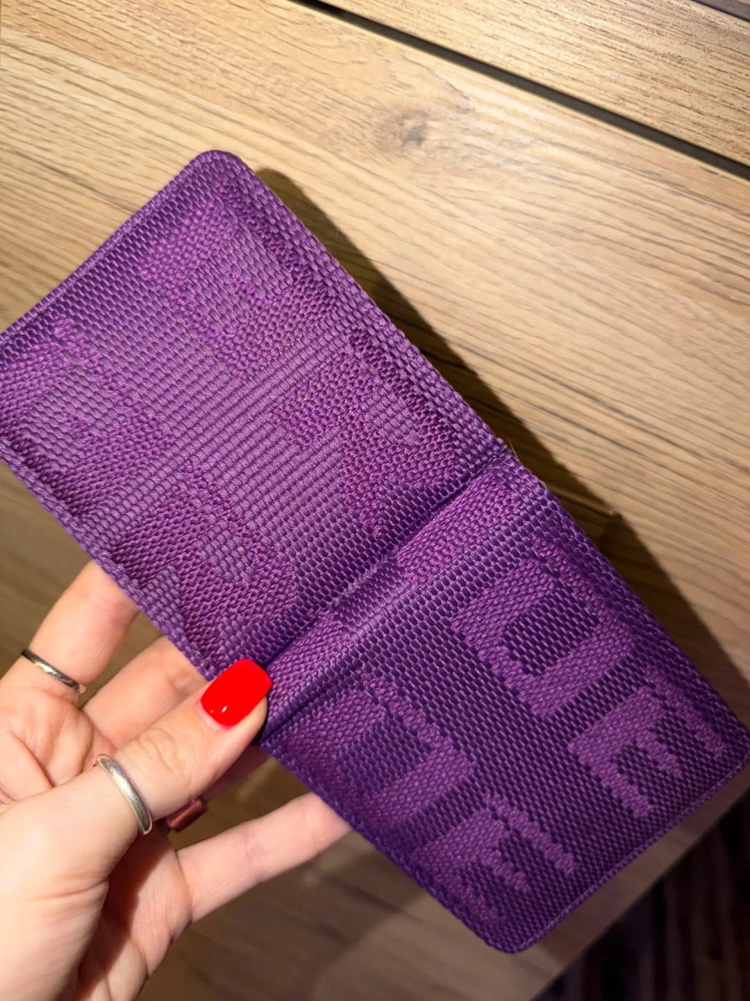 Customer photo review of Bride Wallet