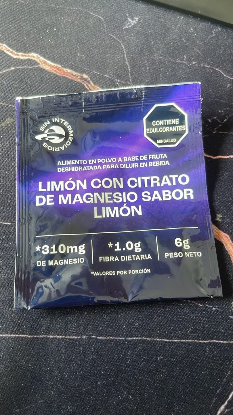 Customer photo review of Citrato de Magnesio