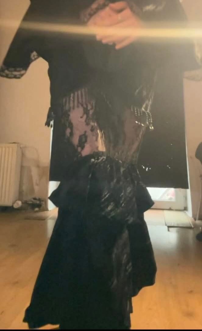Customer photo review of [Blood Supply] Gothic Mermaid Skirt
