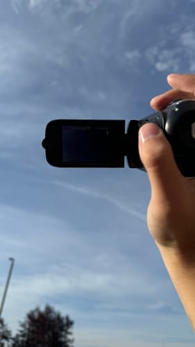 Customer photo review of RetroShot Retro Camcorder