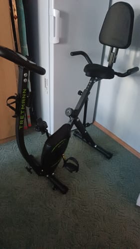 Customer photo review of Tretmann RIDE- Heimtrainer mit tiefem Einstieg