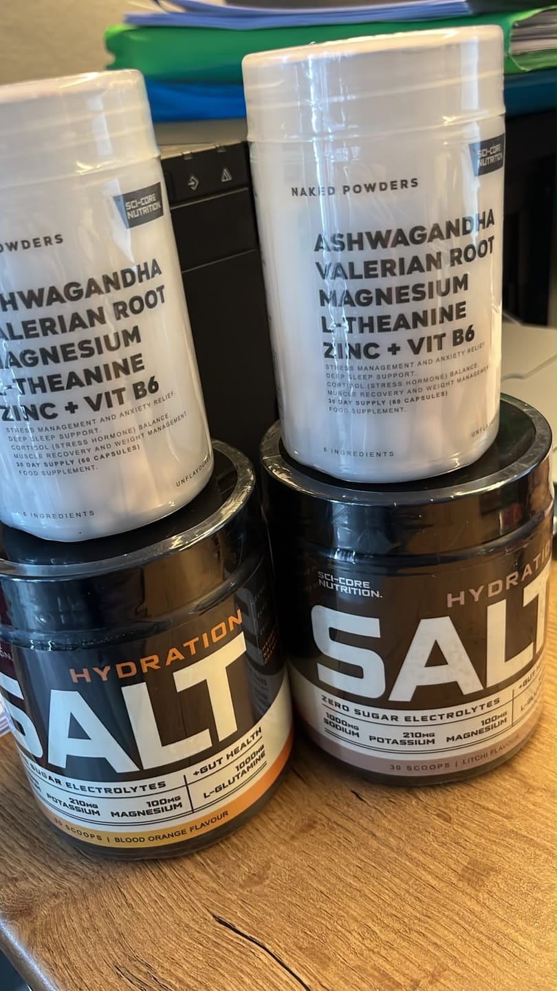 Customer photo review of Ashwagandha, Valerian Root, Magnesium, L-Theanine, Zinc, Vit B6 - 60 caps | 30 day supply