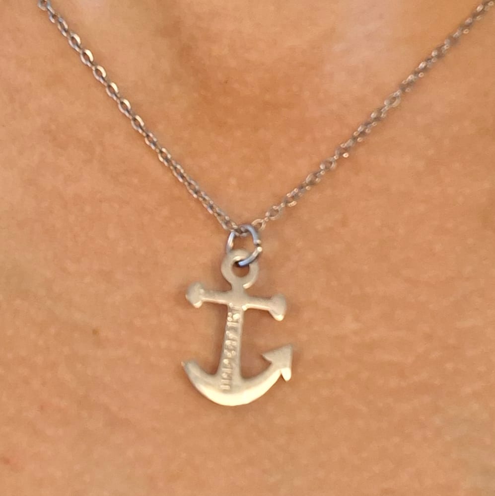 Customer photo review of Unperfekt Charm »Der abgebrochene Anker« am Karabiner