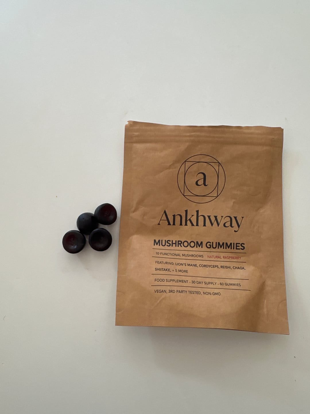Customer photo review of Mushroom Gummies