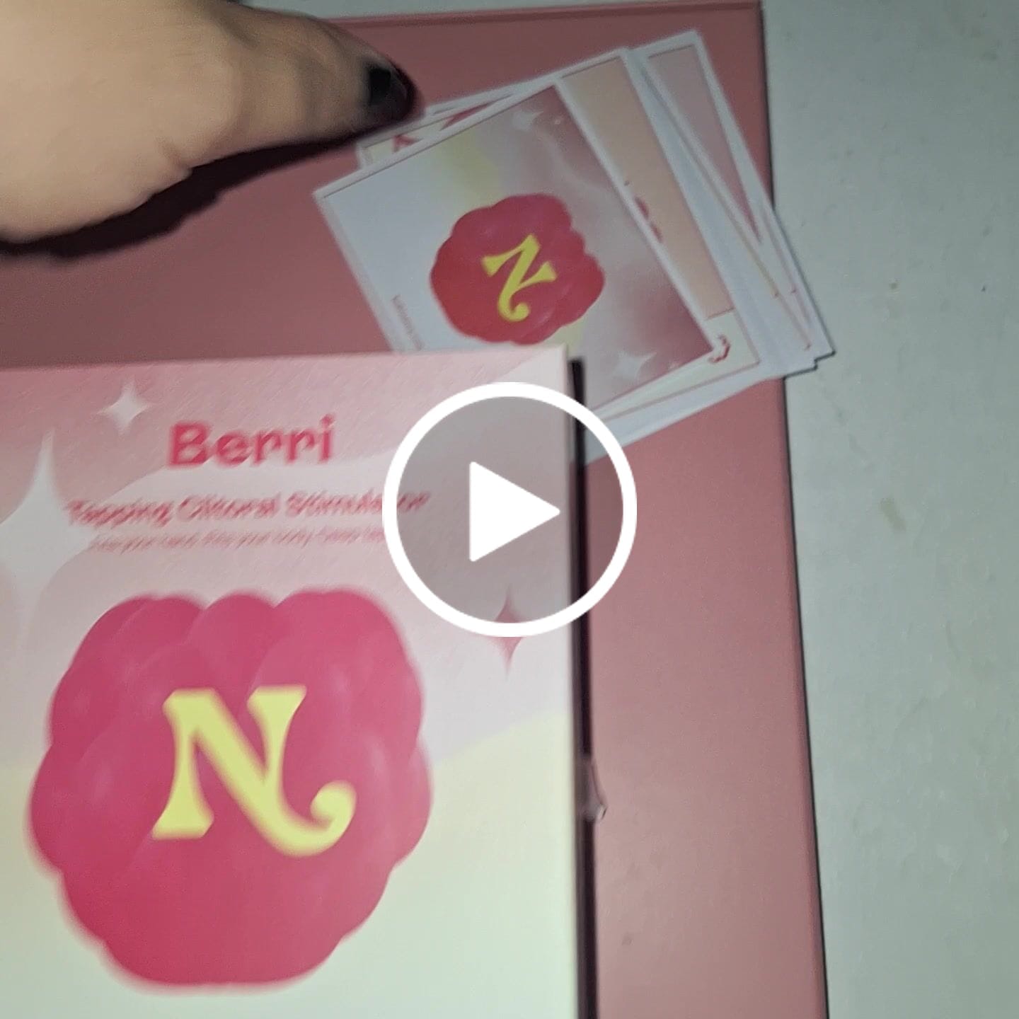 Customer video review of Berri Tapping Clitoral Massager