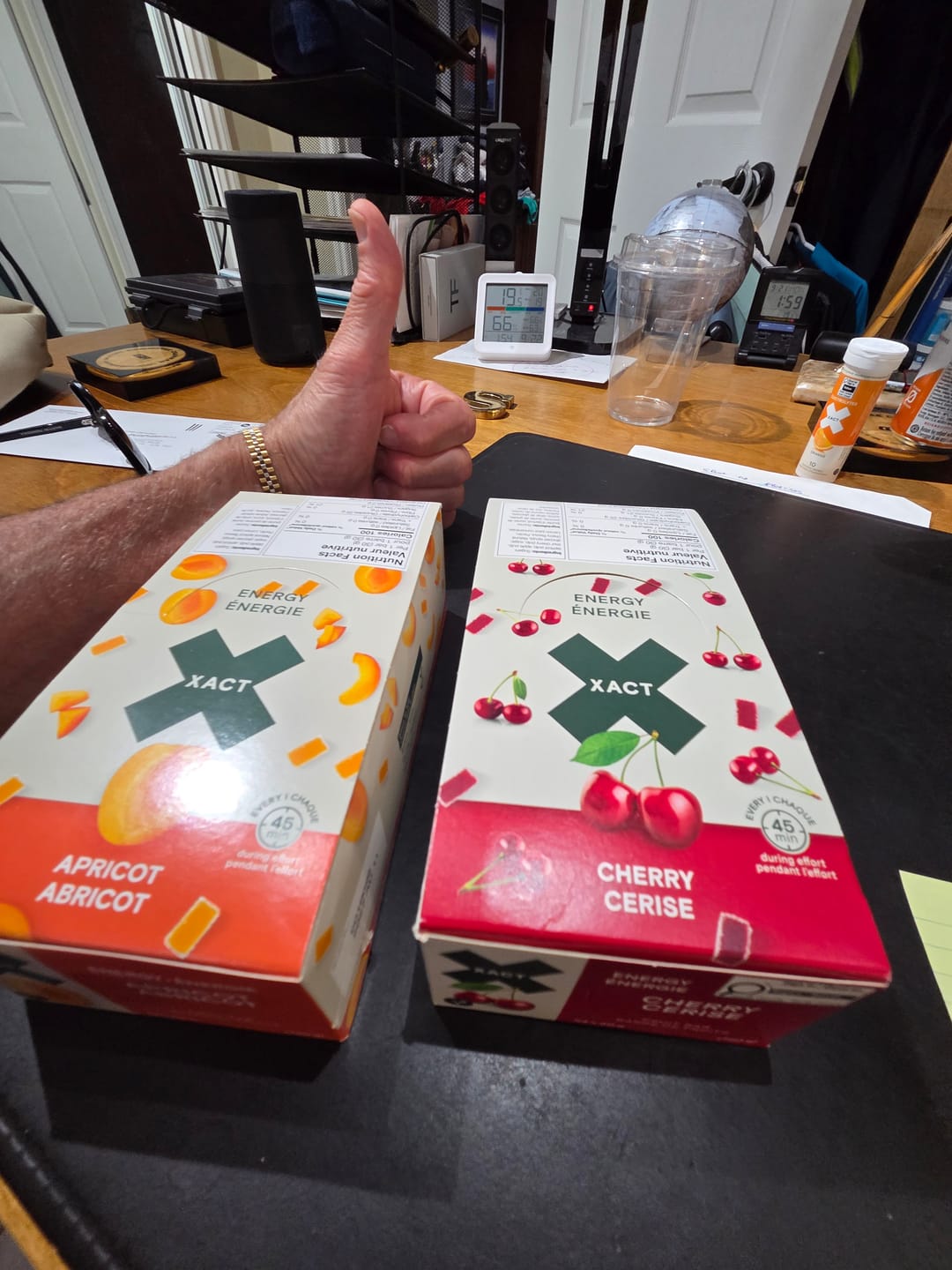 Customer photo review of XACT Energy Bars
