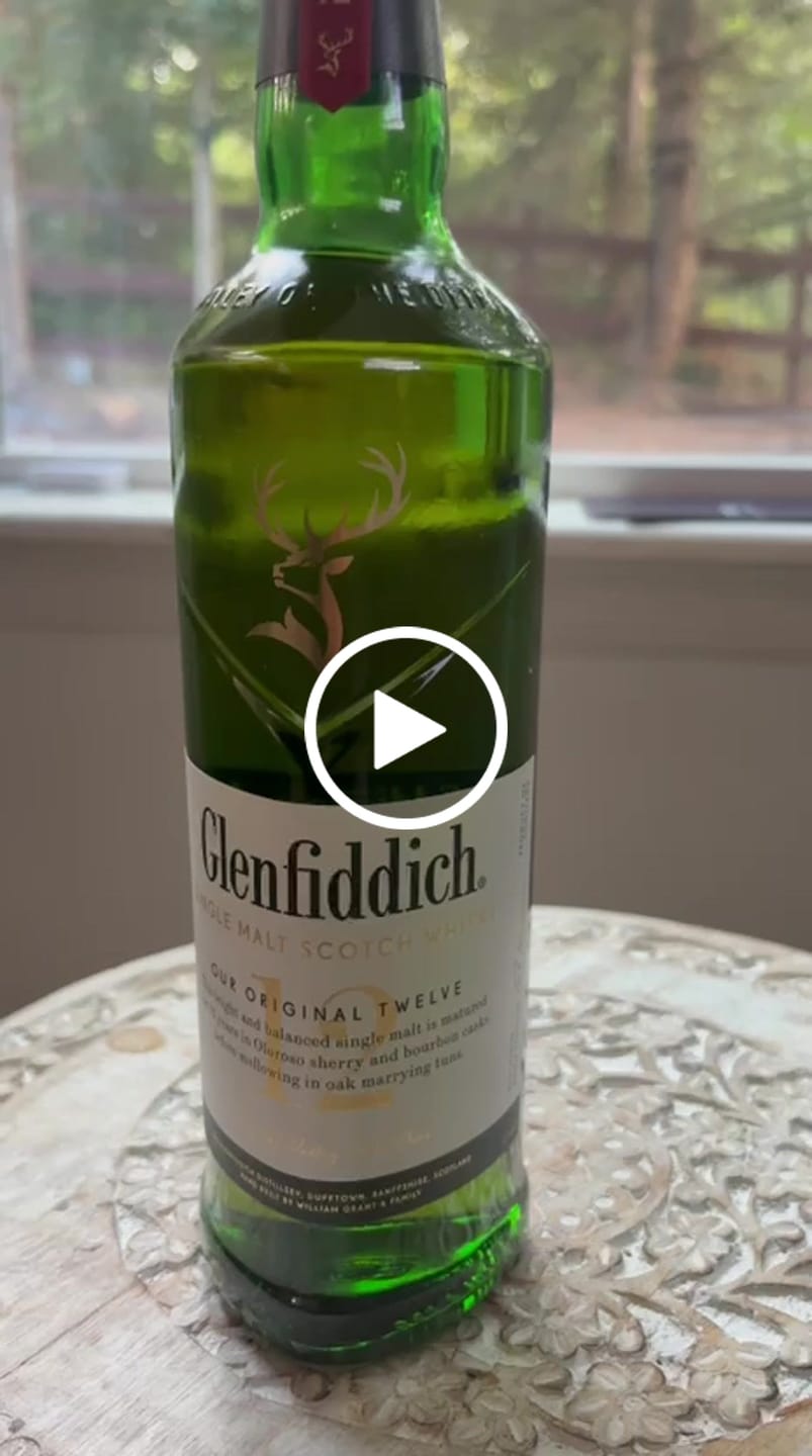 Customer video review of Glenfiddich 12 Year Single Malt Scotch