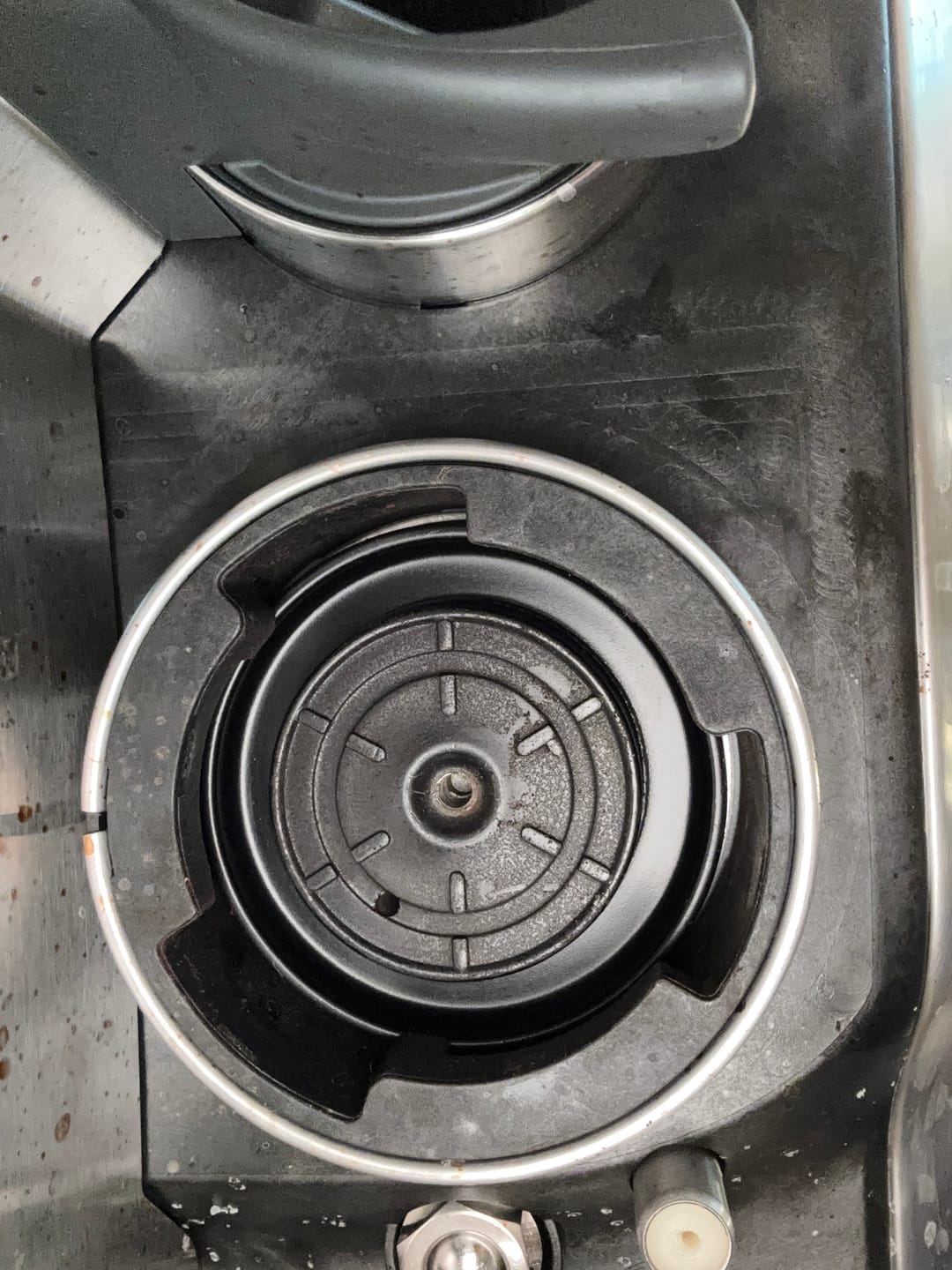 Customer photo review of High Diffusion Espresso Shower Screen - Breville