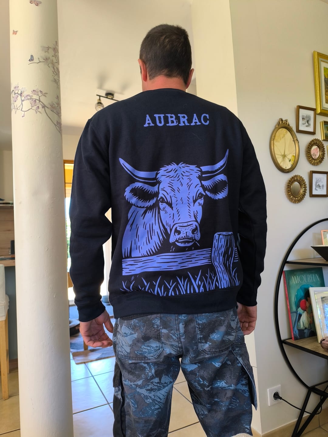 Customer photo review of Sweat col rond - Aubrac